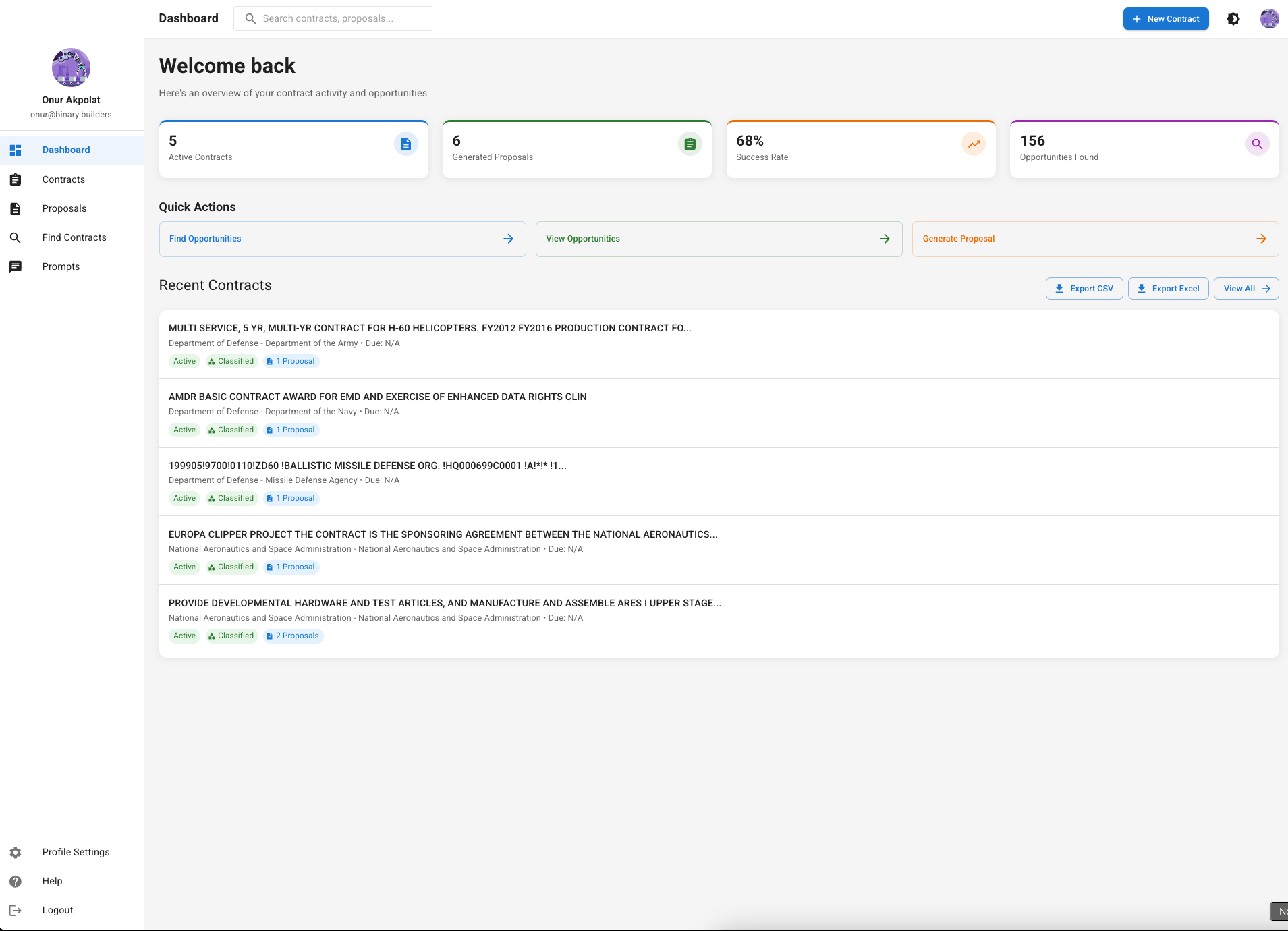 GovChime Dashboard Preview